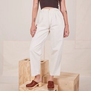 Big Bud Press Ivory White Trousers Size XXS